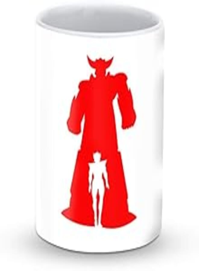 Stylizedd Mug -11oz Ceramic Mug -Grendizer White