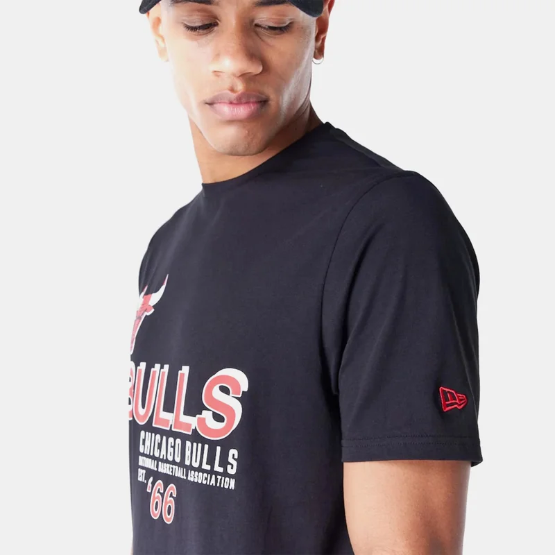 NEW ERA Men's NBA Chicago Bulls Graphc T-Shirt