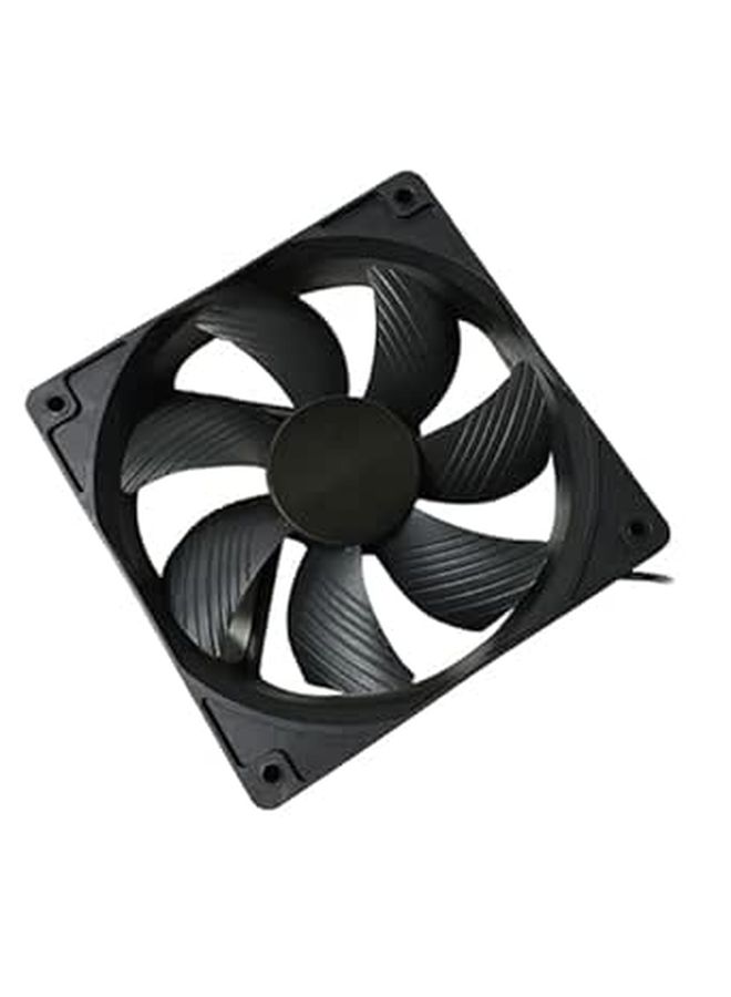 Dual Ball Bearing 120mm Computer Case Fan High Reliability Cooling for CPU Radiator Power Supply - Image 1