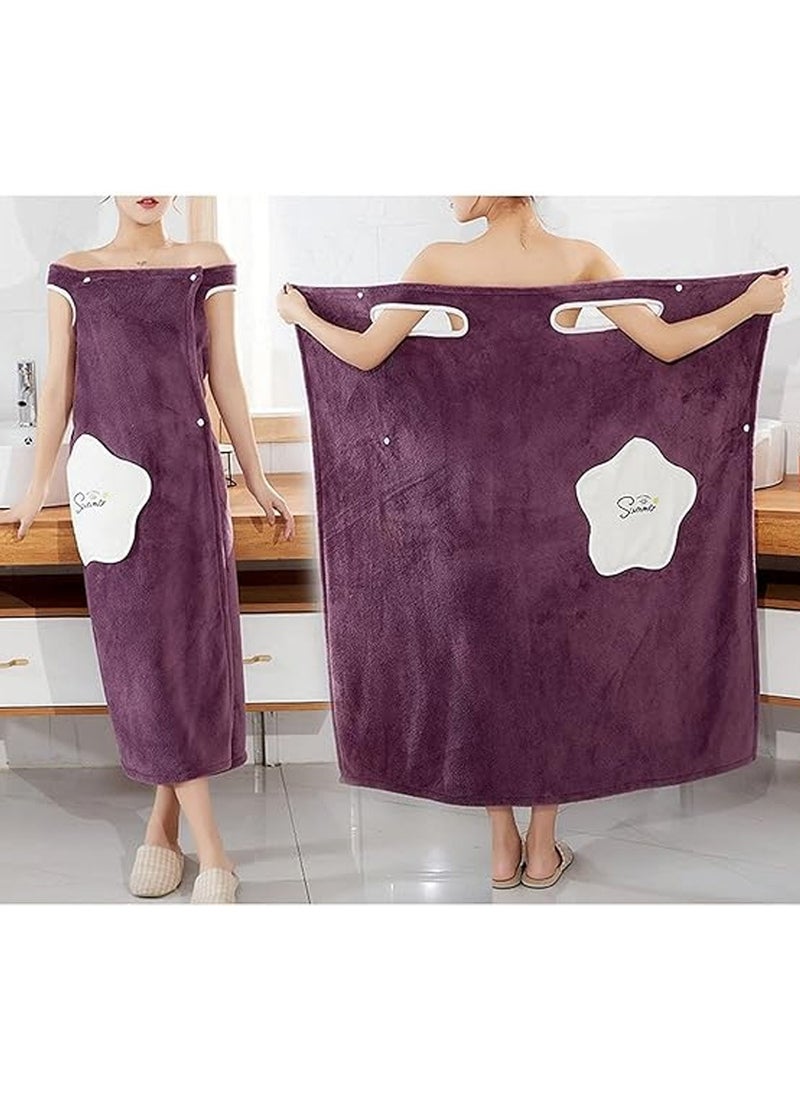 Off Shoulder Wearable Bath Towel Wrap Women Oversized Water Absorbent Beach Spa Gym Bathrobes Slip Dress Bathroom Towel Bathing Shower Cover Up Tube Dress 135*100CM - pzsku/Z21B34F4F642F4B66D93AZ/45/_/1700644476/678dd603-fbfa-4eed-b1f7-ca56af04243c