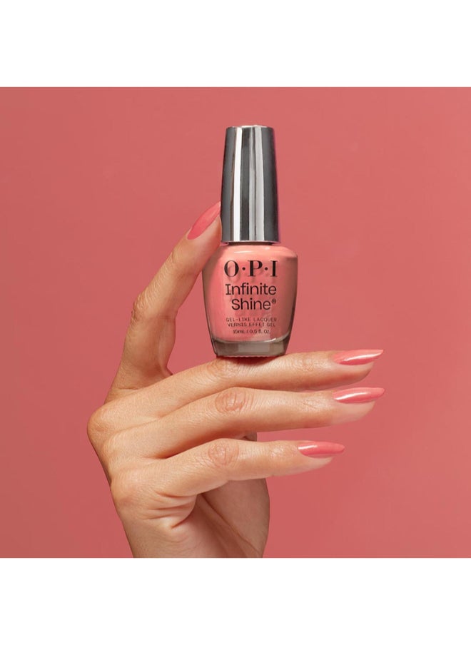 OPI Infinite Shine - Megawatt Hot, Orange, 15Ml  - Image 5