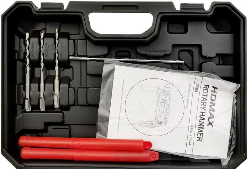 Rotary Hammer Drill Hdmax Sds-Plus 28Mm Model 2603 - Image 4