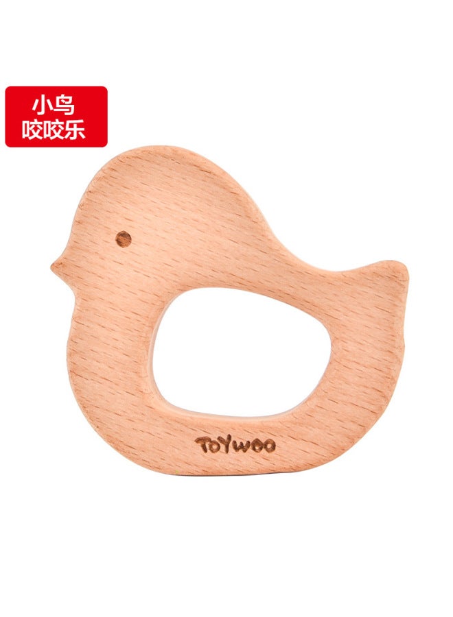Baby Bite Teeth Eco-friendly Bite 0-3 Years Old Newborn Gift Baby Molar Educational Wooden Toys - Image 1
