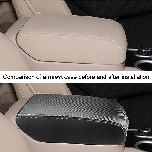 INTGET Center Console Armrest Cover for Nissan Pathfinder Accessories 2013-2020 2021 2019 2018 2017 2016 2015 2014 Cushion Middle Console Lid Protector Interior Accessories for Pathfinder - Image 4
