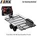 AMK RC Trailer Metal 110 18 Scale Builder Kit with Kinetic Winch Strap Hitch Coupler for Crawler Truck TRX4 TRX6 Axial SCX10 III Gen8 RGT with Manual - Image 4