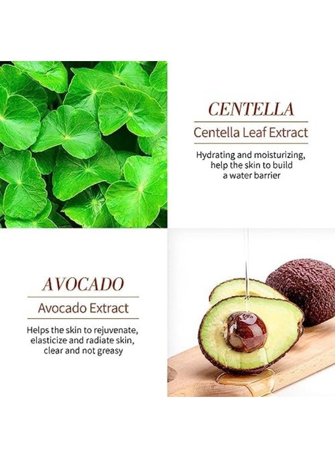Zozu Avocado Eye Mask 60 Pcs, Under Eye Patches for Dark Circles and Puffiness, Moisturizing Nourishing Eye Treatment Mask, Moisturizing and improving eye skin dryness - Image 3