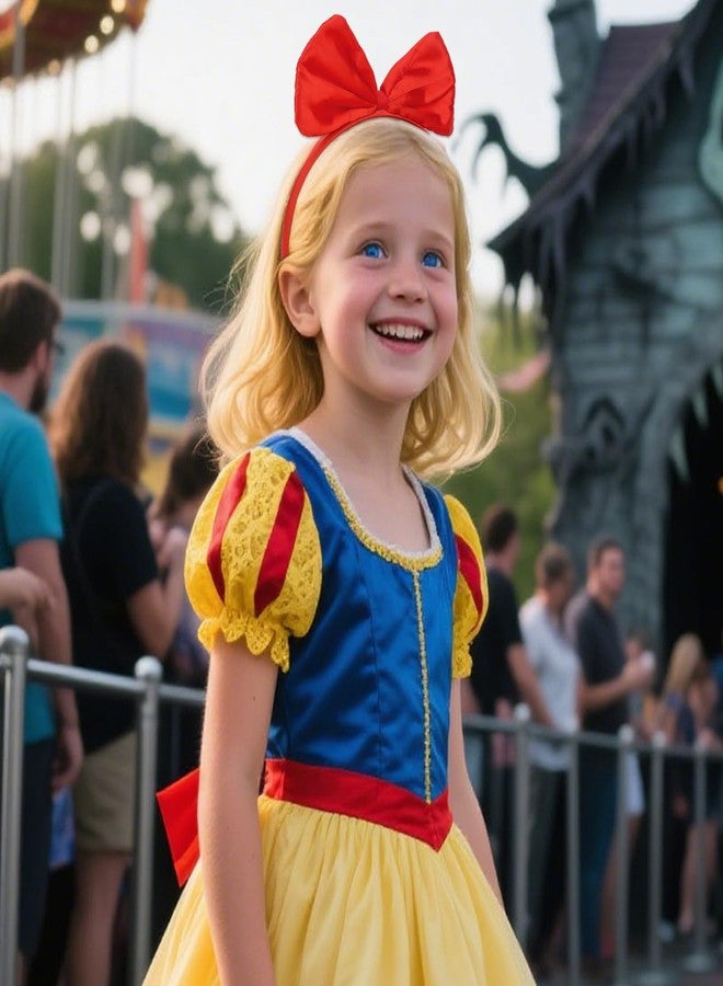 Amariver Red Bow Headband Red Bowknot Headband for Girls RedHeadwear Hair Bands Fashion Hair Accessories for Women Girls - Image 3