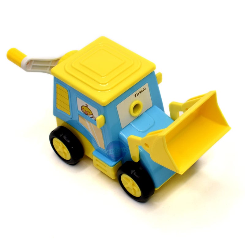 Kiditos Sharpener for Pencil with Removable Tray Hardiness Steel Cutter, Kids JCB Machine Shaped Pencil Sharpener Machine, Birthday Return Gift Stationary Gifts for Kids (Yellow), 1 Unit - Image 1
