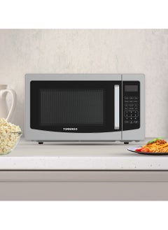 TORNADO Tornado 30 Liters Digital Microwave Oven 3 in 1 with Grill function 10 Power Levels, 900W, Touch Control panel, Child-Safety-Lock, Defrost Function, 8 Auto cooking function, Silver, TWDG-30L-S-E  - Image 5