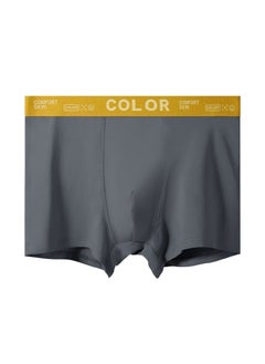 Generic Mens Pure Cotton Breathable Mid-waist Simple Comfortable Boxer Shorts 50-pack Tree Green  - Image 3