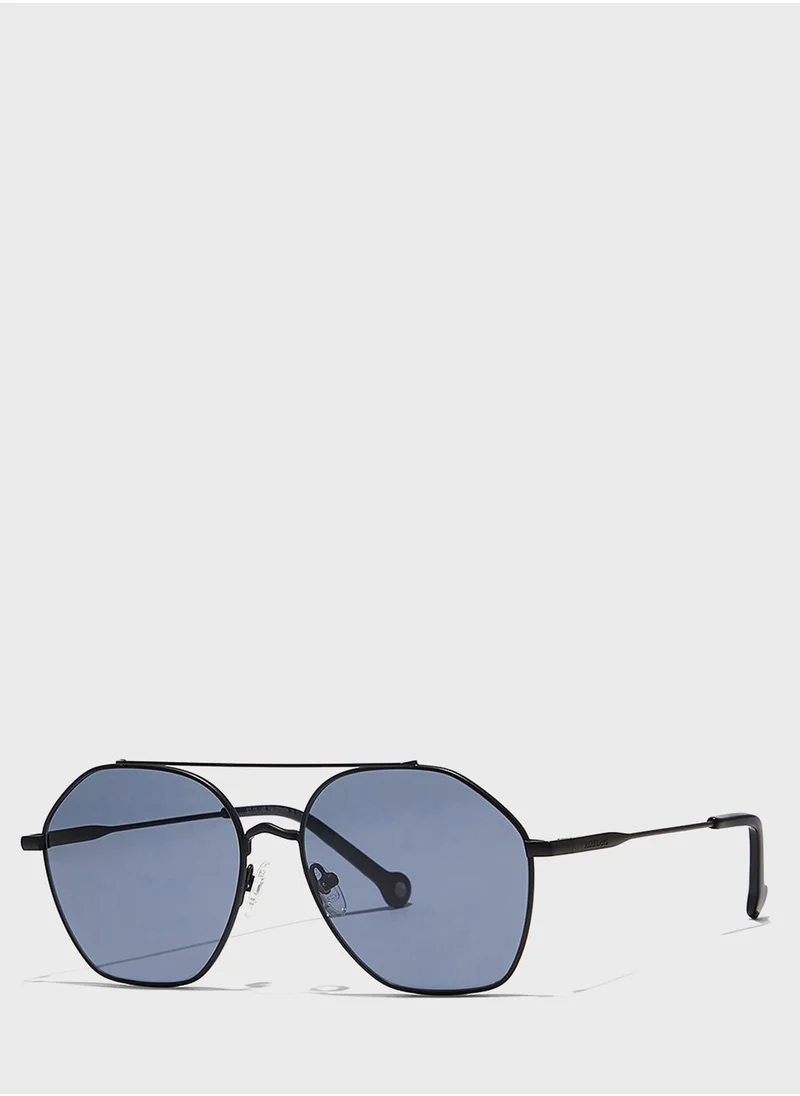 30Sundays Jet Set Aviator Sunglasses