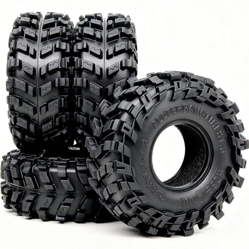 HOBBYSOUL 13 Tires 72 28mm All terrain Super Soft Sticky 13 Mud Crawler Tyre For RC Crawler 124 SCX24 118 TRX4M Upgrades - Image 1