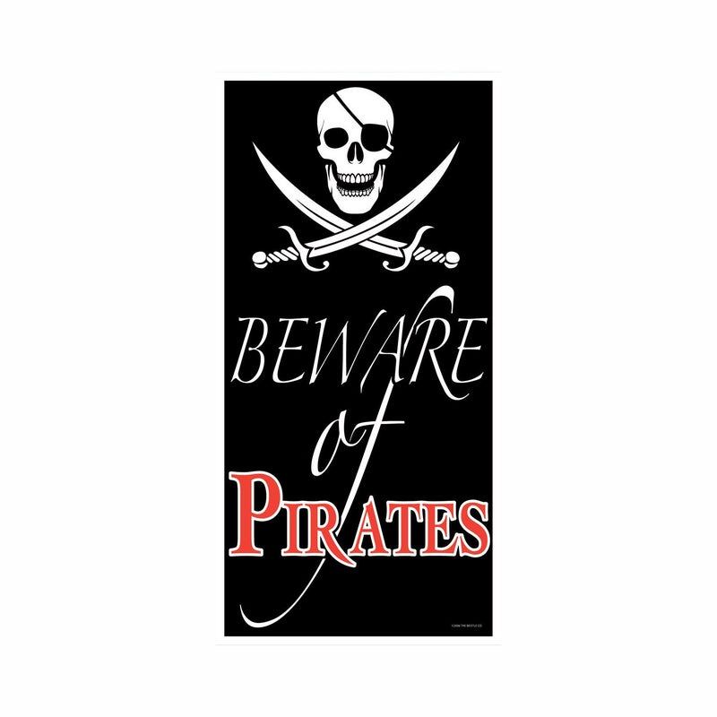 Beware of Pirates Door Cover