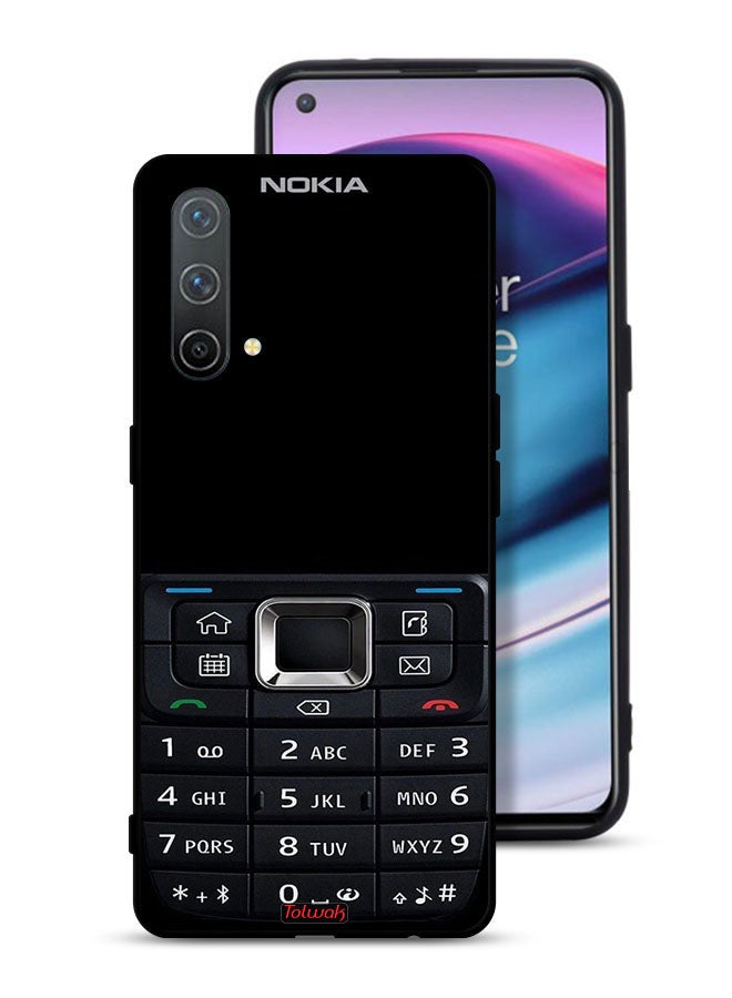 Tolwak OnePlus Nord CE 5G Protective Case Cover Old Phone Pattern - Image 1