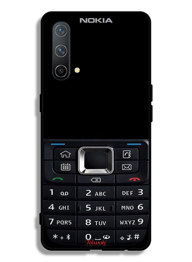 Tolwak OnePlus Nord CE 5G Protective Case Cover Old Phone Pattern - Image 2