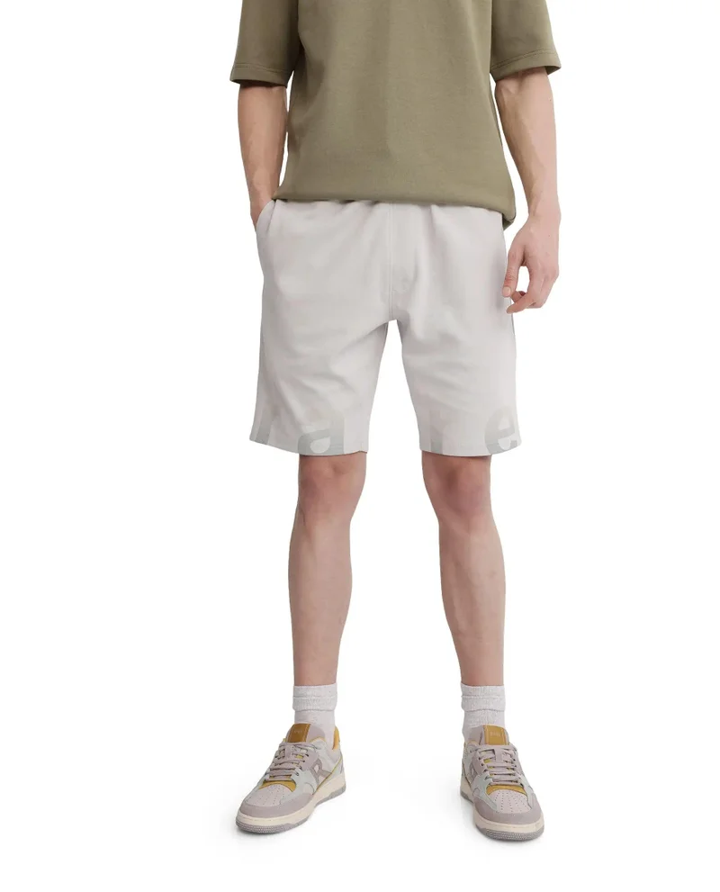 Rare Rabbit Men's Typography Print Drawstring Shorts
