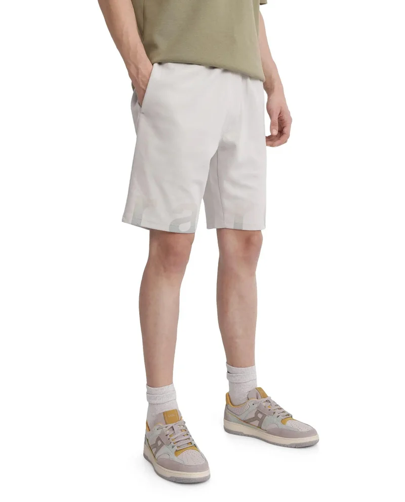 Rare Rabbit Men's Typography Print Drawstring Shorts