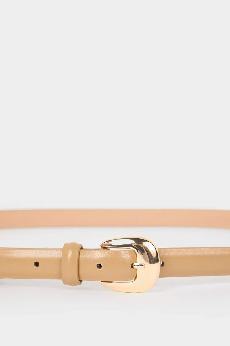 Defacto  Woman 2 piece Faux Leather Belt for Women | Best Price UAE