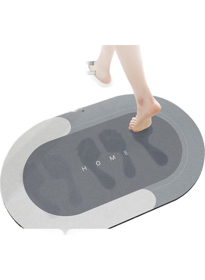 Dajiang Bathroom Mat, Non-Slip Bath Mat, Absorbent Foot Mat, Quick-Drying Bathroom Mat, 50X80Cm - Image 2