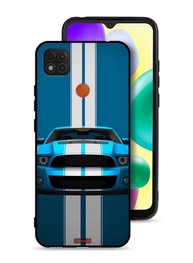 Tolwak Xiaomi Redmi 9C Protective Case Cover Car Abstract Art - Image 1