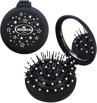 Denman D7 Compact Popper Hairbrush D007EBSR - Image 1