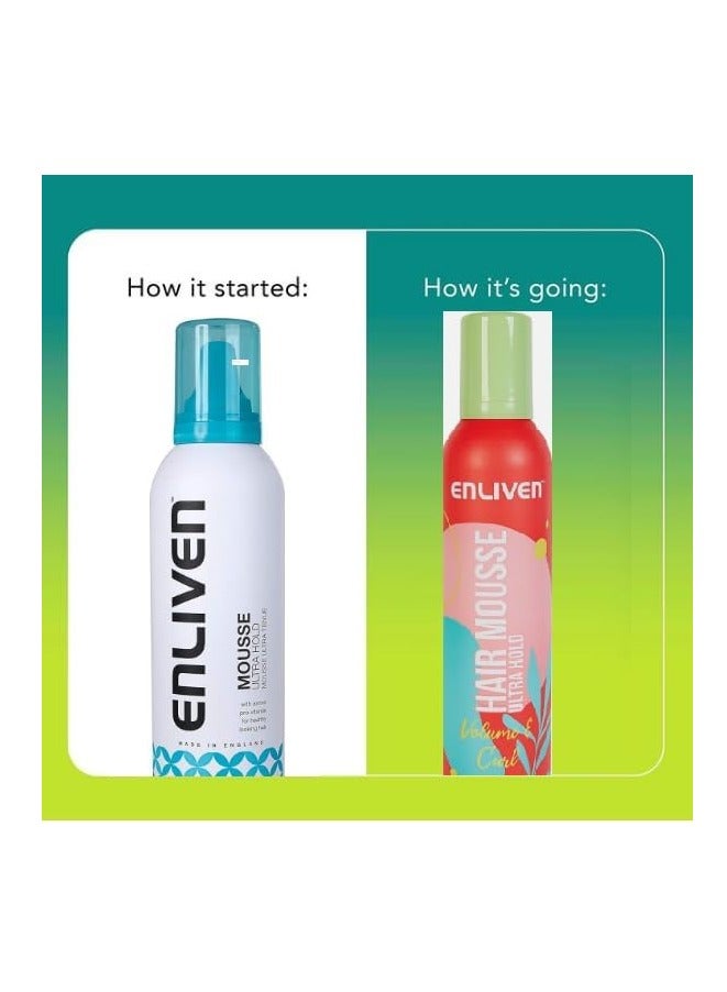 ENLIVEN Ultra Hold - Hair Mousse - 300ml - Image 2