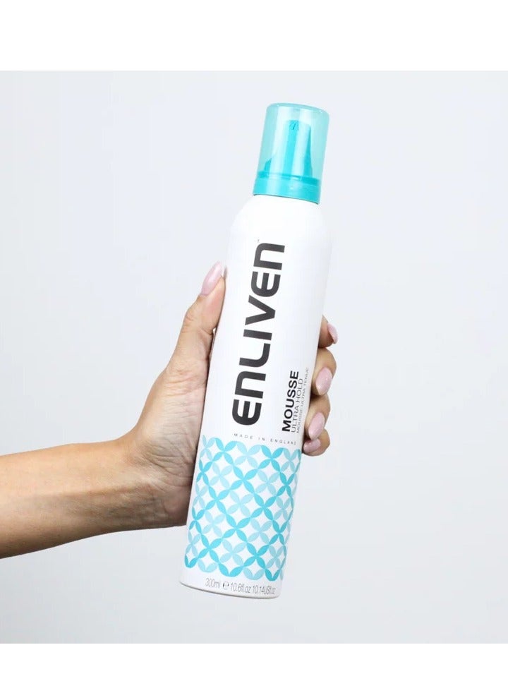 ENLIVEN Ultra Hold - Hair Mousse - 300ml - Image 3