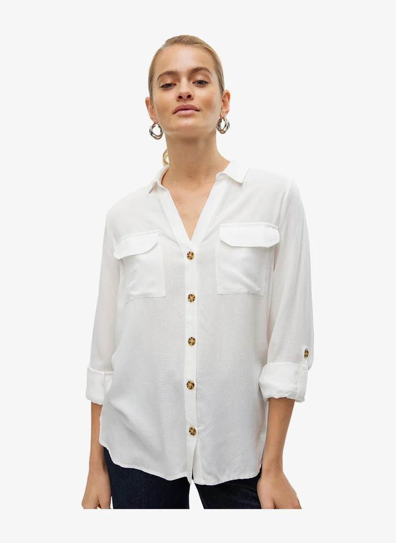 Women's VMBUMPY Long Sleeve Shirt New Woven Noos