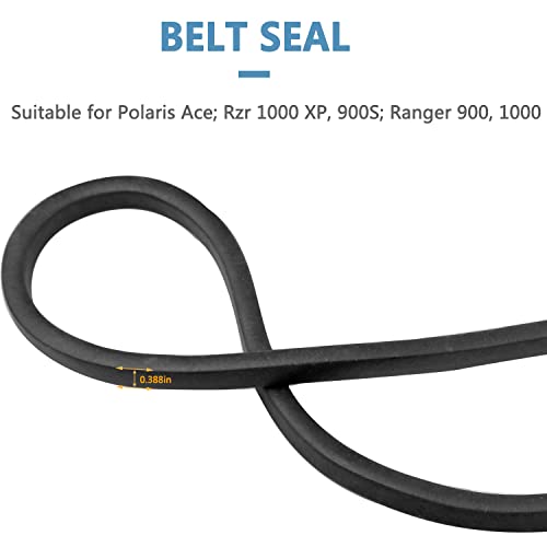 Bentolin Belt Box Seal Drive Clutch Cover Gasket Compatible for Polaris Ace RZR 1000 XP 900 S Ranger 900 1000 - Image 4