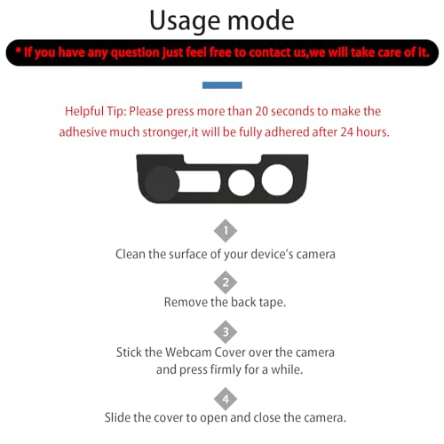 EYSOFT Privacy Cover Compatible for iPhone13 /iPhone 13 Mini with iPhone 13 Front Camera Cover,Protect Privacy and Security But Not Affect Facial Recognitionty But Not Affect Facial Recognition（2Pack） - Image 5