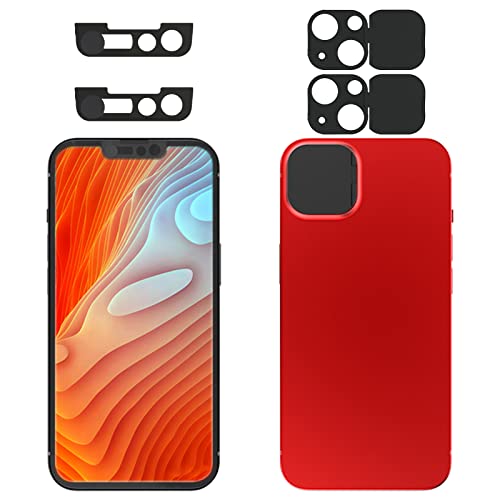 EYSOFT Privacy Cover Compatible for iPhone13 /iPhone 13 Mini with iPhone 13 Front Camera Cover,Protect Privacy and Security But Not Affect Facial Recognitionty But Not Affect Facial Recognition（2Pack） - Image 1