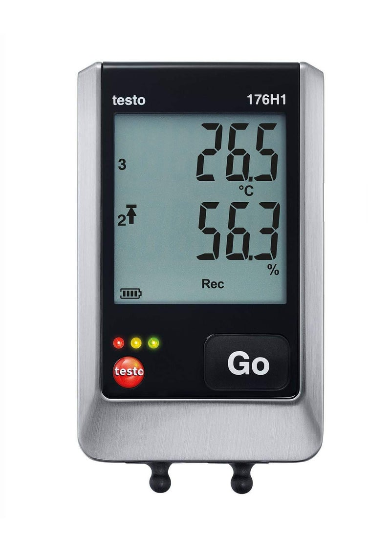 testo 176 H1 4-Channel Temperature & Humidity Data Logger (PN: 0572 1765) - Image 1