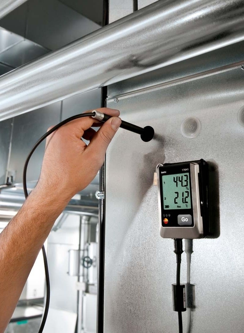 testo 176 H1 4-Channel Temperature & Humidity Data Logger (PN: 0572 1765) - Image 2