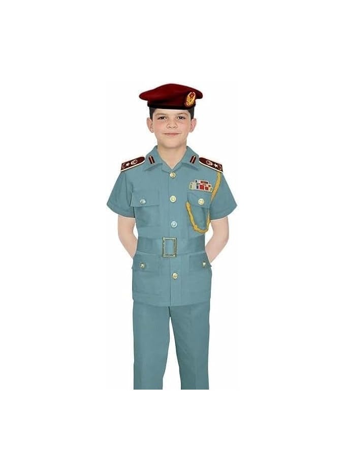 زي ضابط الشرطة للأطفال - مجموعة الزي الرسمي مع الملحقات - مثالية للعب الأدوار والهالوين - Image 1
