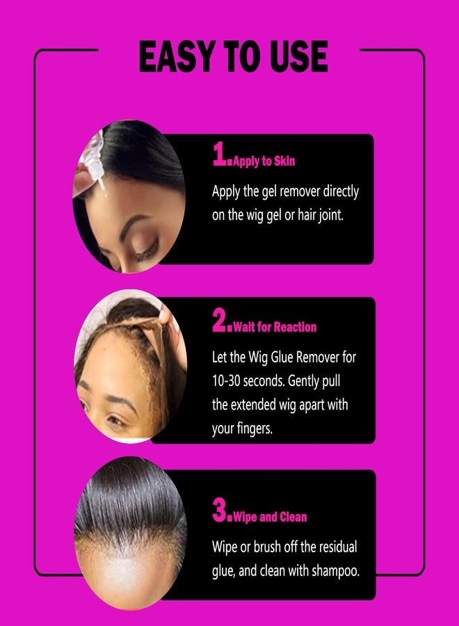 DAN Technology lace Wig Glue and Remover,lace Wig Glue Waterproof,Hairglue Remover - Image 5