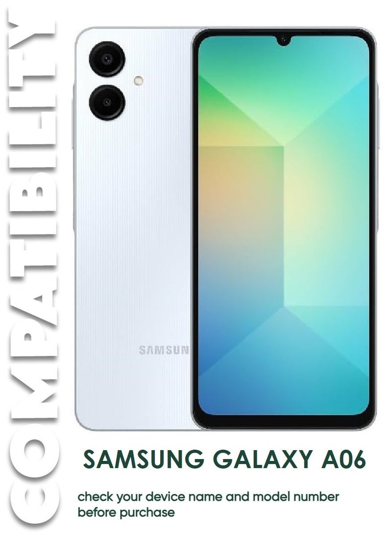 ACLIX 5 Pieces Antistatic ESD Dustproof Premium Quality High Definition Tempered Glass Screen Protector Designed For Samsung Galaxy A06 - Image 3