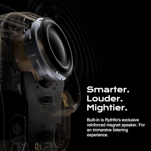 Rythflo Wearable Bluetooth V53 Speaker 30H Working Time ClipOn Wireless Jobsite WaterResistant TWS Portable Speaker IPX7 Waterproof Builtin ENC Mic for HandsFree MusicCalls - Image 3