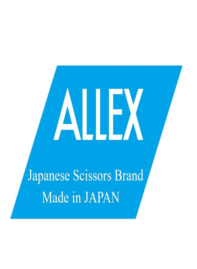 ALLEX\アレックス ALLEX Japanese Self Hair Thinning Scissors 7 Inch for Men and Women, Home Haircut Texturizing Scissors, Japanese Stainless Steel, Black, Made in JAPAN - Image 4