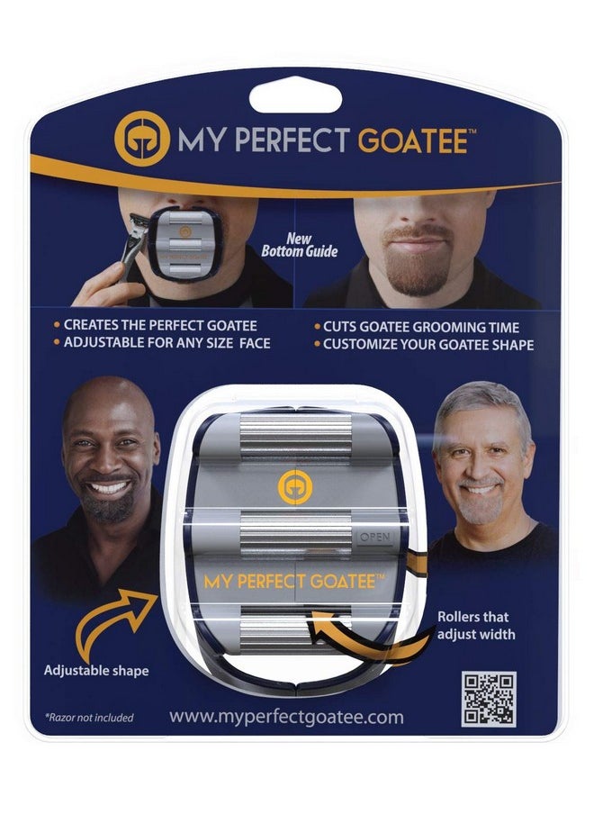 My Perfect Goatee - Y Perfect Goatee® 13In1 Adjustable Beard Trimmer & Goatee Shaving Template For Men Cordless Beard Grooming Kit For Detailed Or Precise Trim W/Led Battery Charge Indicator - Image 1