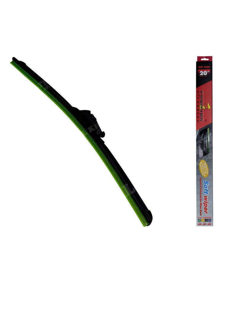 Al Khateeb Special & Universal Soft Wiper Blade Frameless "L Type" 500Mm/20" 2Pcs/Box 