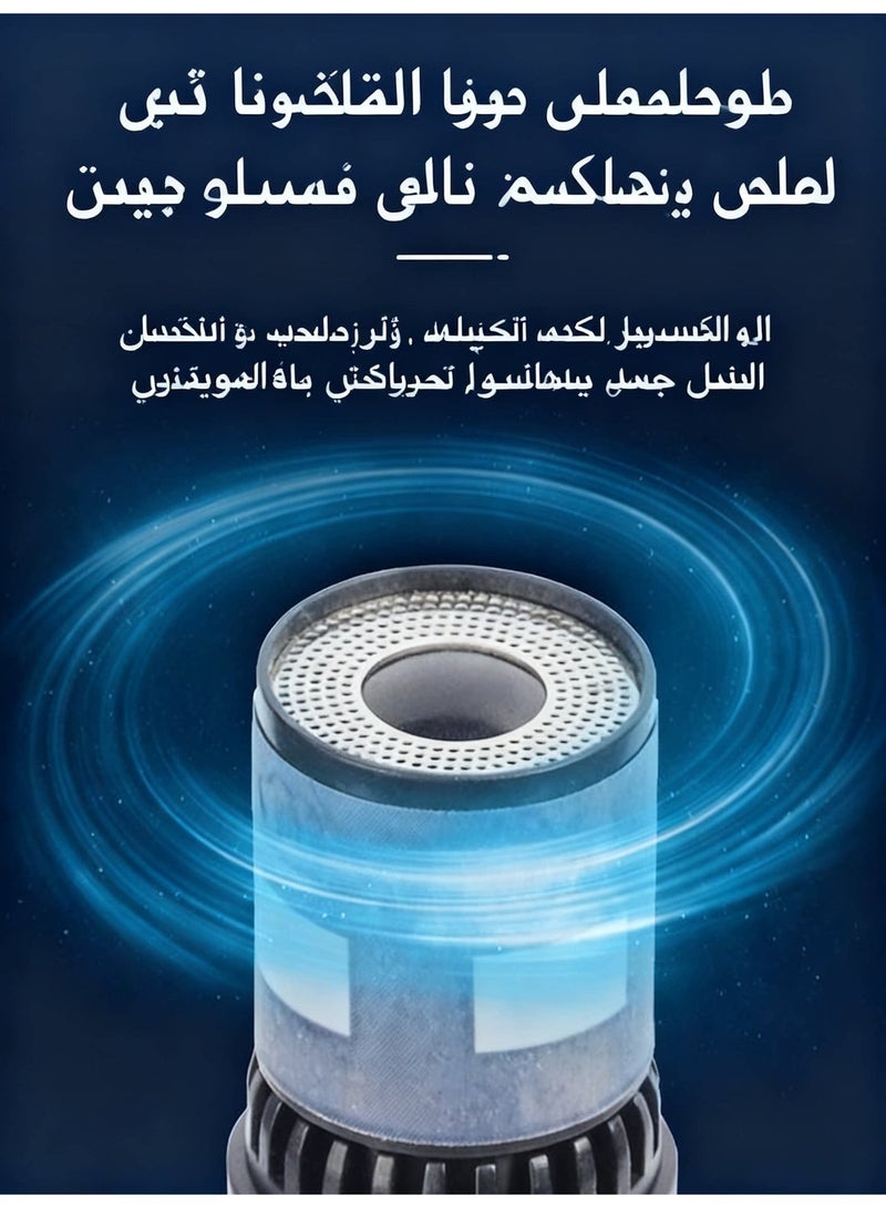 نظام الميكروفون اللاسلكي الاحترافي ZFSZ SKM9000 ثنائي التردد UHF مع ترددات قابلة للتعديل، ومستقبل قابل لإعادة الشحن، وميكروفون بشبكة معدنية، مخصص للكاريوكي والمناسبات والكنائس - Image 5