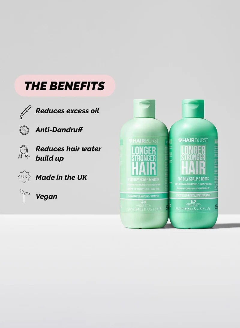 HAIR BURST Shampoo & Conditioner For Oily Scalp And Roots
