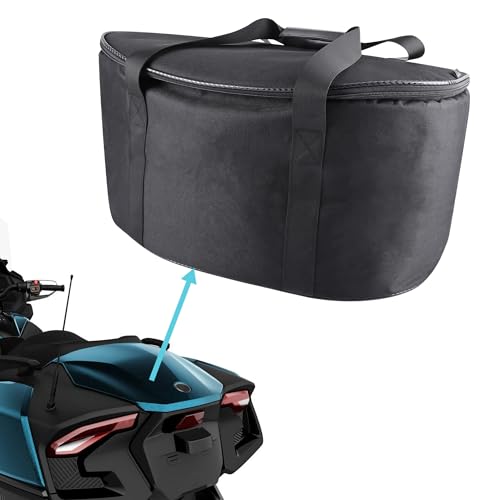 Hutexico Luggage Bag for Can Am Spyder RT, Removable Rear Trunk, Waterproof Trunk Organizer for Can Am Spyder F3T, F3L (All Years) & RT Models (2020+) - Image 1