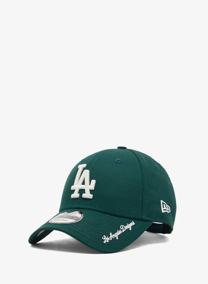 NEW ERA 9Forty Los Angeles Dodgers Visor Script Cap - Image 1