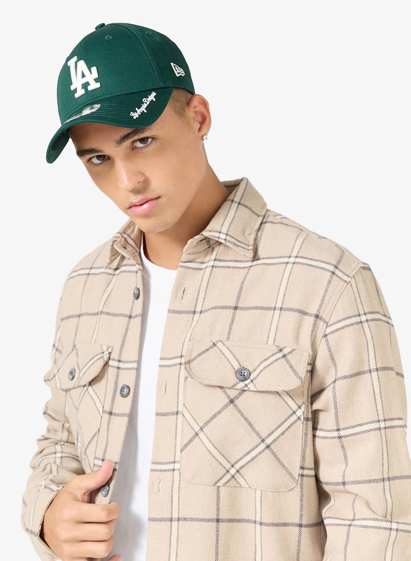 NEW ERA 9Forty Los Angeles Dodgers Visor Script Cap - Image 4