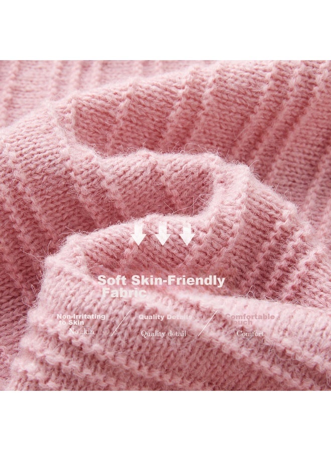 dme Demana [secret Love Letter] Spring And Autumn Simple Style, Conta Wool, Commuter Sweater, Round Neck, Concealing, Comfortable Knit Top For Women  - Image 5
