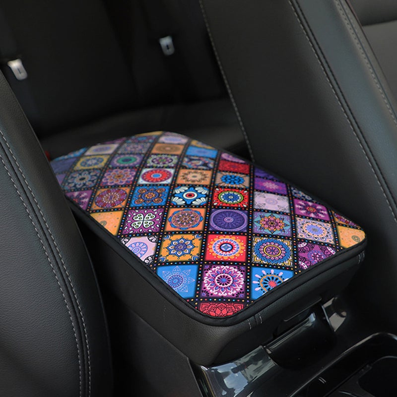 2 pcs Car Armrest Cover Multi-purpose Cushion Car Armrest Pad Vehicle Armrest Mat - Image 3