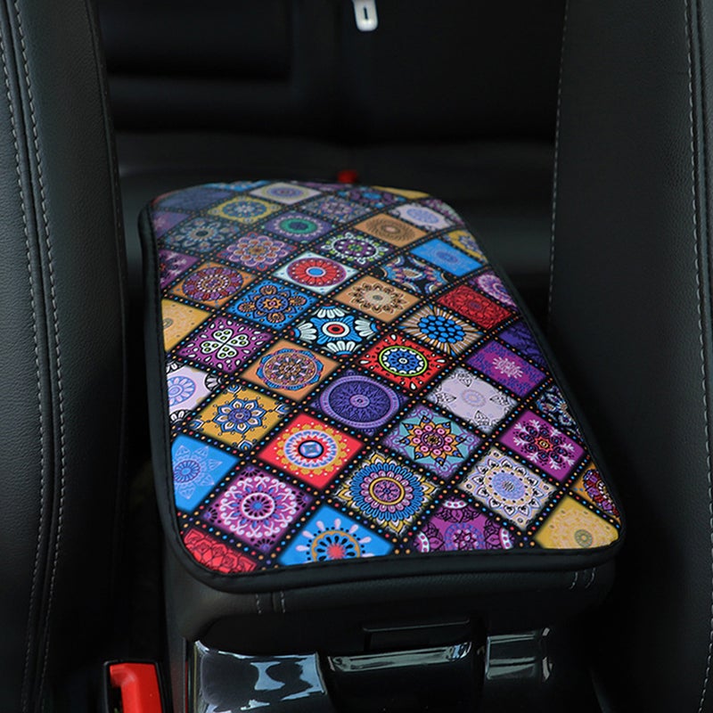 2 pcs Car Armrest Cover Multi-purpose Cushion Car Armrest Pad Vehicle Armrest Mat - Image 5