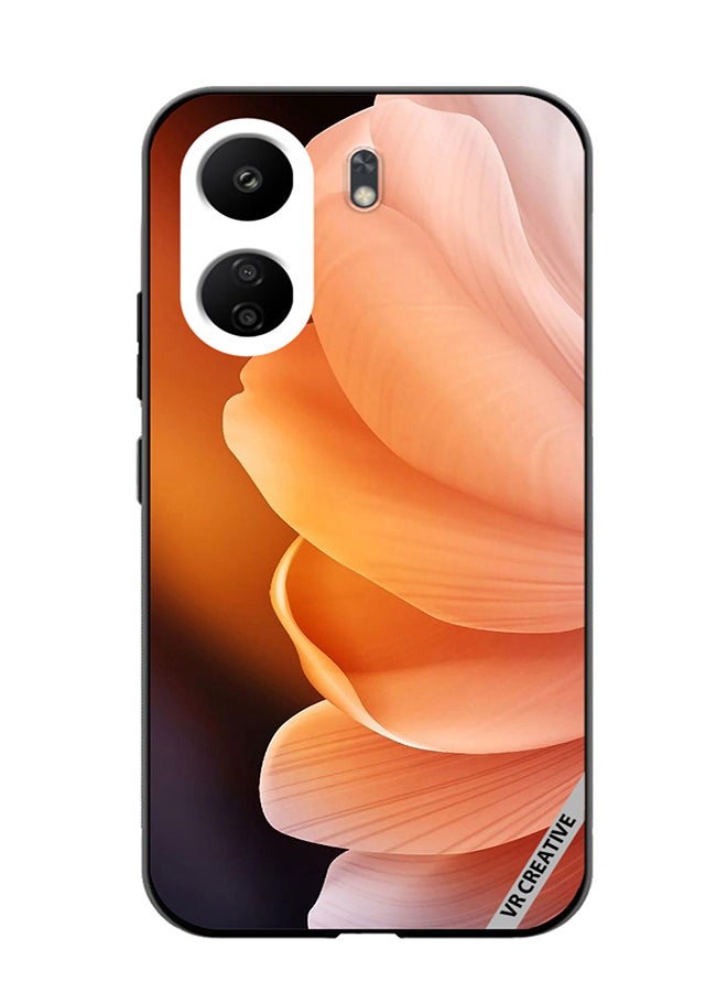 VR CREATIVE Protective Case Cover For Xiaomi Redmi 13C Flower Design Multicolour - Image 1