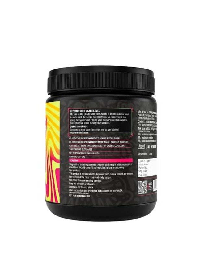 HEALTHFARM No Mercy Pre Workout For Explosive Energy, Massive Pumps & Laser Focus - Preworkout For Men & Women - Pre Workout Powder With Amino Acids & 200Mg Caffeine (Candy Rock) - Image 4